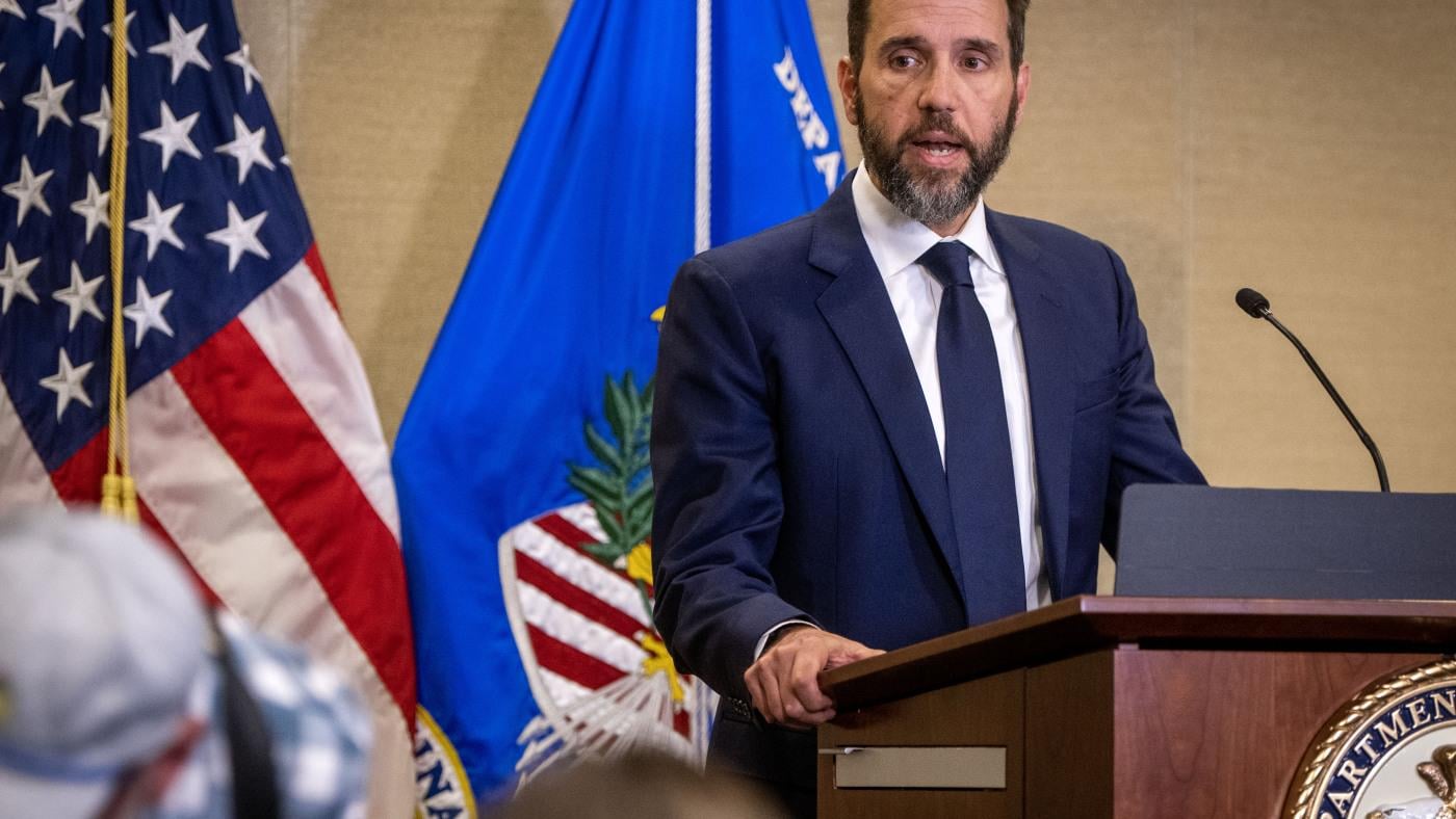 Former special counsel Jack Smith warns that rule of law is 'under attack'