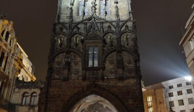 Gunpowder Tower, Prague. OC.