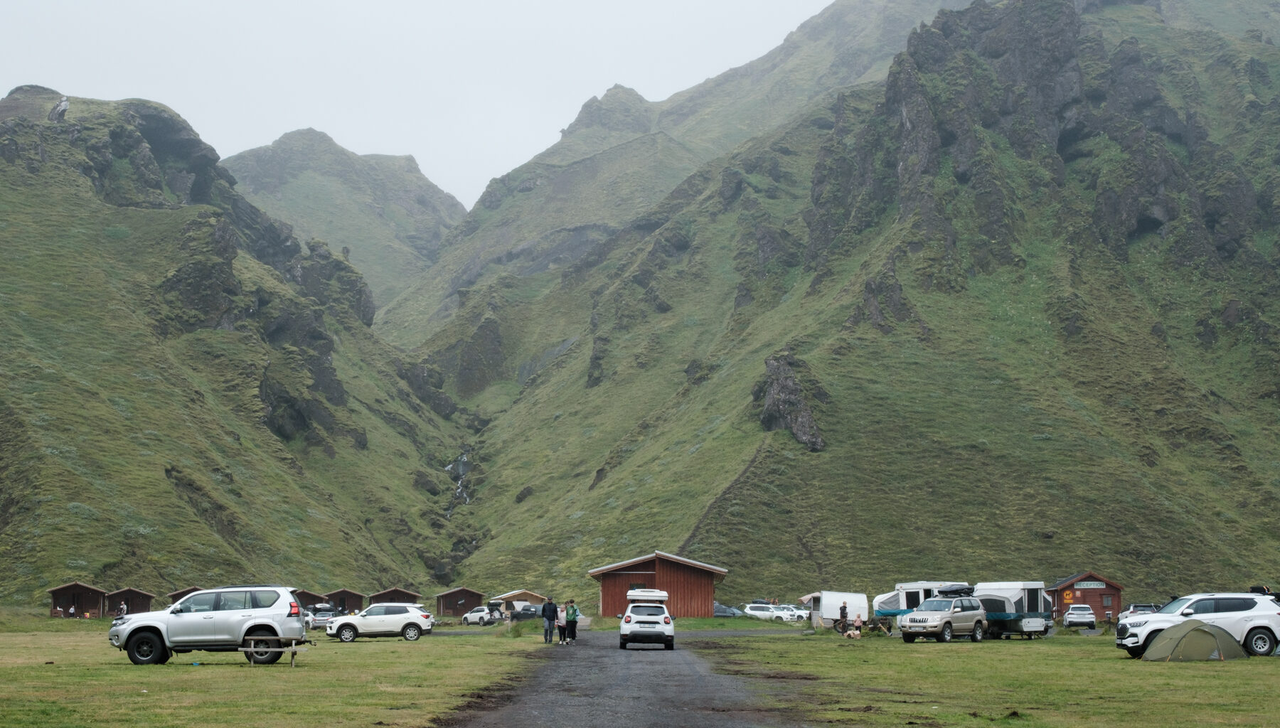 Camping And Hiking In Þakgil