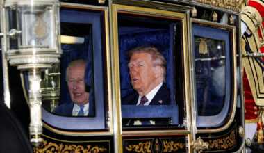 Donald Trump Meets King Charles, Royals at Windsor Castle for Second UK State Visit: Watch Live