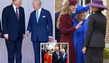 Live updates of the historic state visit