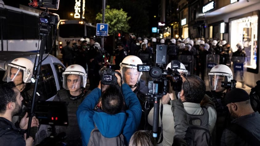 103 journalists tried, 10 arrested in Turkey in second quarter of 2025