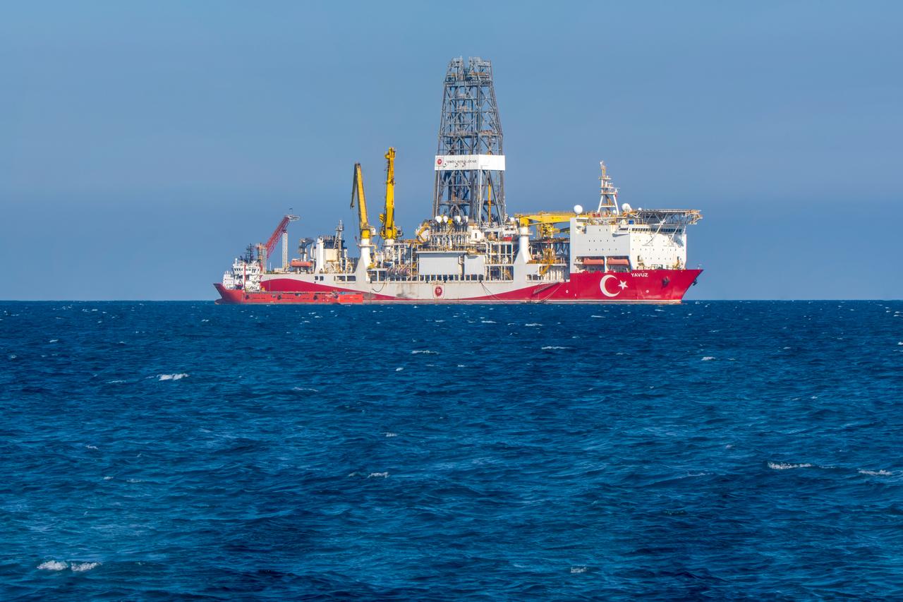 Türkiyes Yavuz drillship on the Mediterranean Sea in Mersin, Türkiye, June 23, 2021. (Adobe Stock Photo)