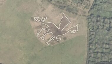 Was a nice surprise to see this guy in a field during my flight home today.
