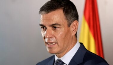 Spain to ban Israel-bound shipping, aircraft carrying weapons from its ports, airspace
