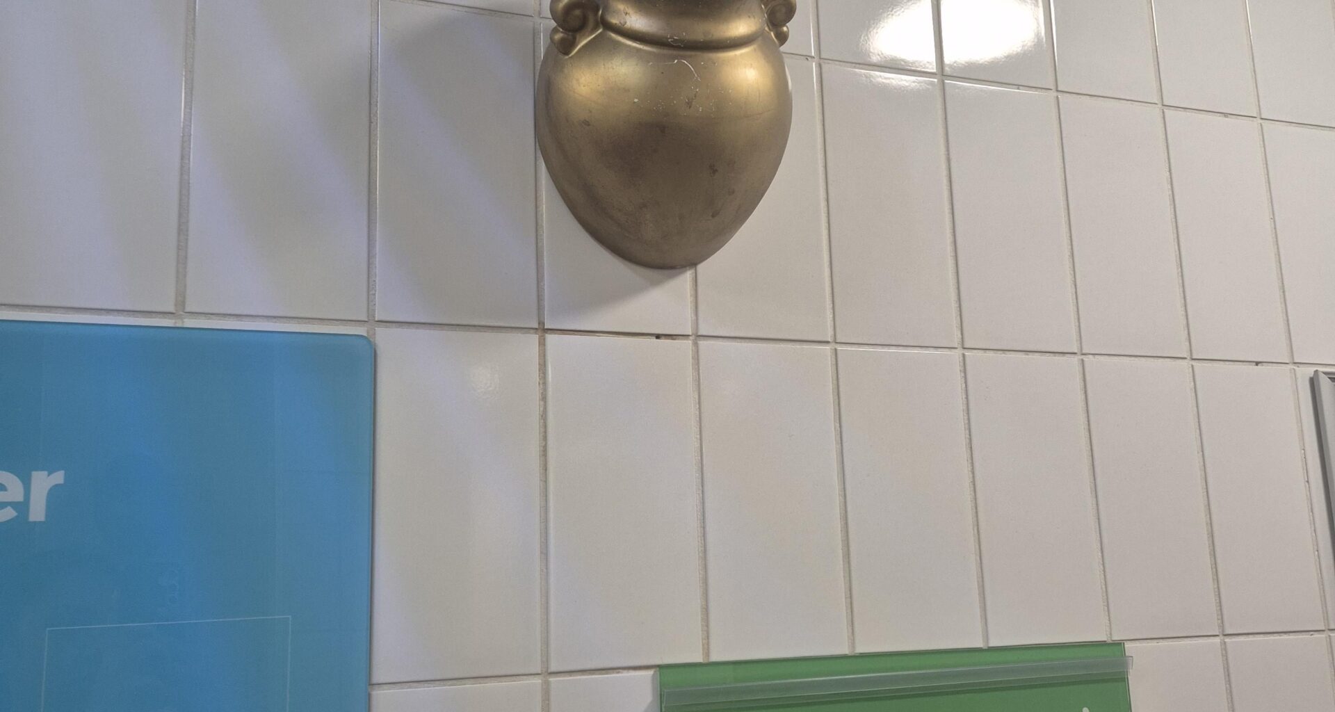 What exactly is this thing on the wall in the women's toilets in Heston service station?