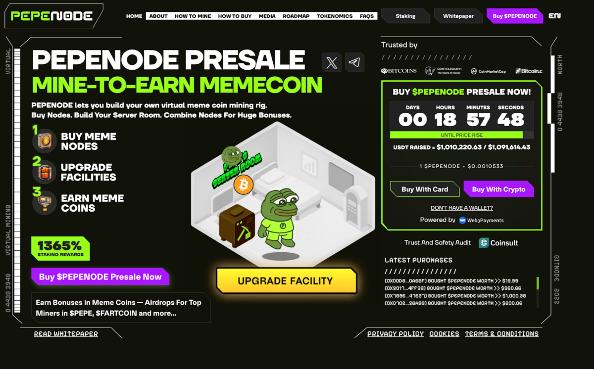Pepenode Presale
