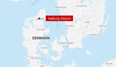Drones close a Denmark airport for second time in a week