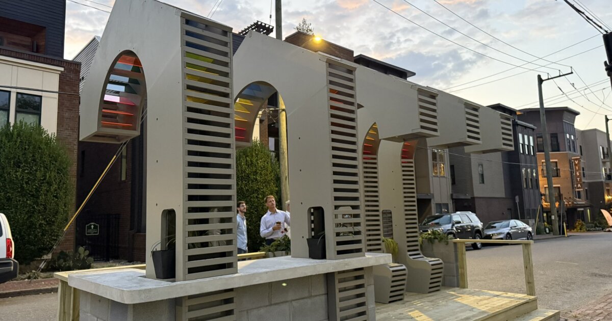 Germantown gets new parklet as parking spot becomes community space