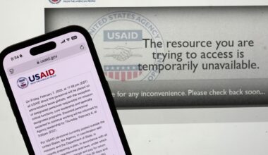 USAID workers uncertain as lawsuit hits Trump administration over cuts : NPR