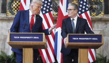Trump celebrates UK charm offensive, but sidesteps key issues