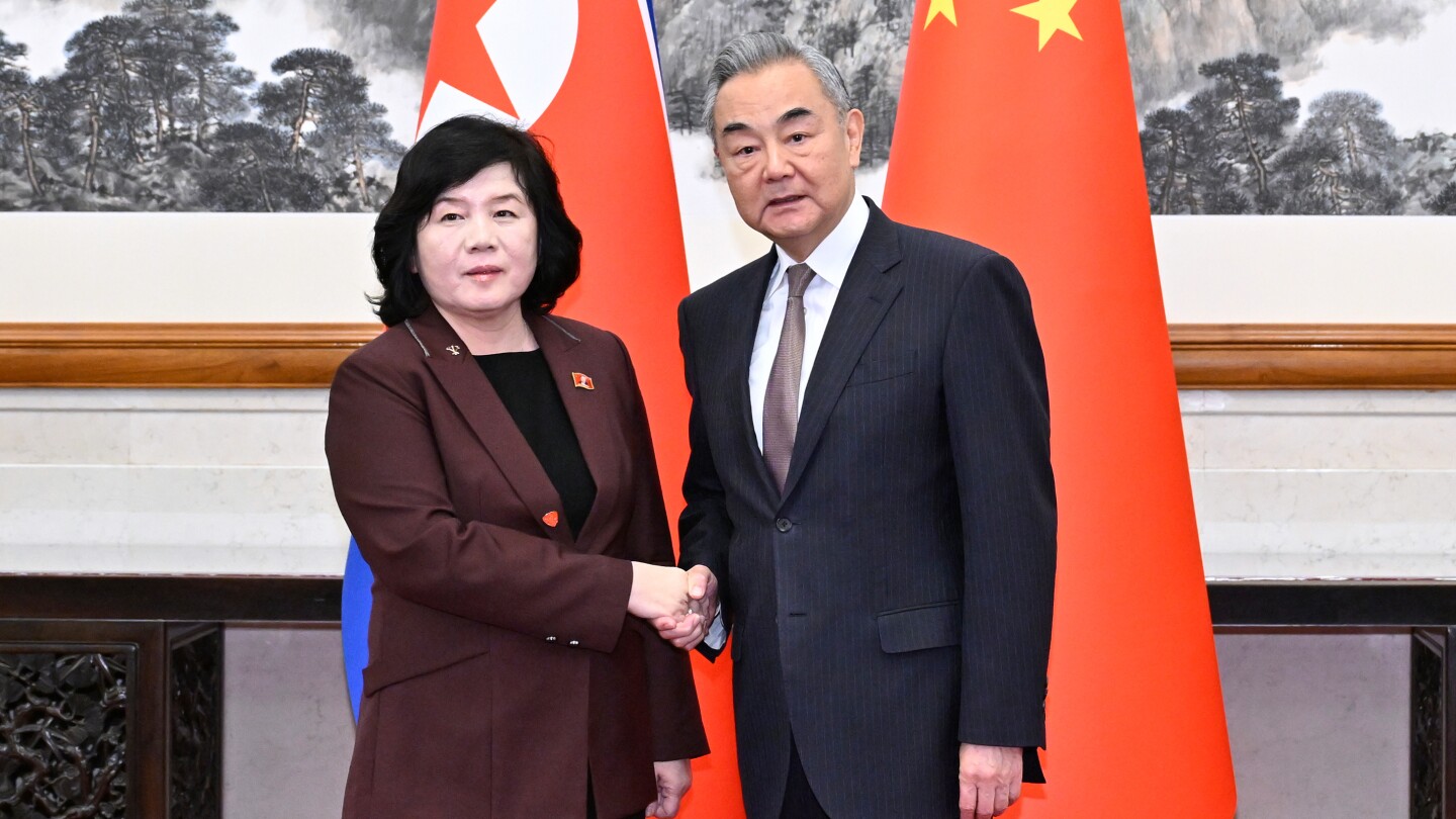 Top diplomats of North Korea and China agree to deepen ties and push back at the United States