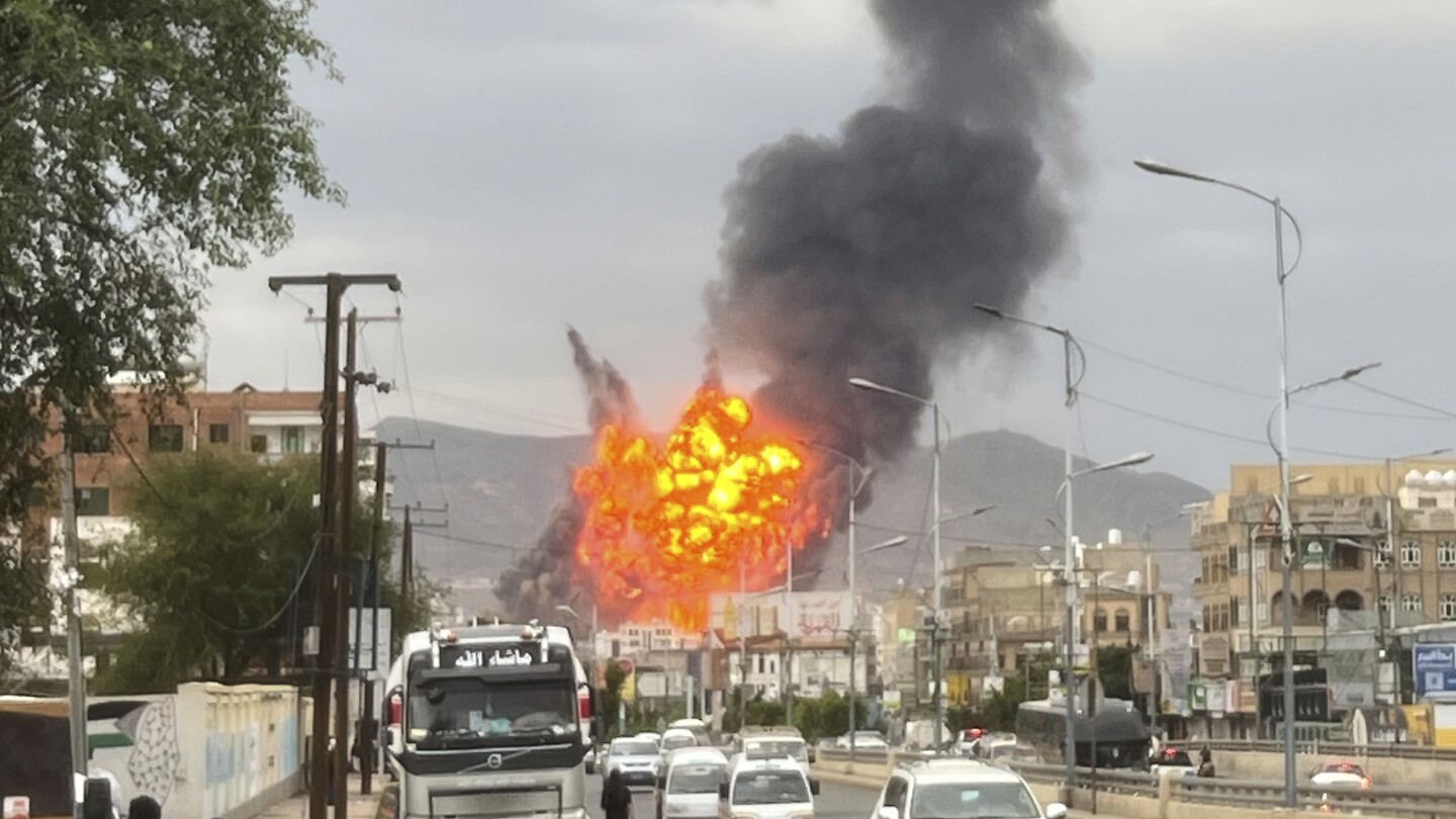 Israel's airstrikes on Yemen kill at least 35, Houthi officials say