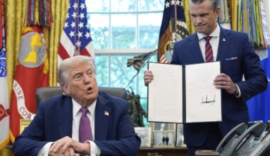Department of War: Trump aims to rename Department of Defense