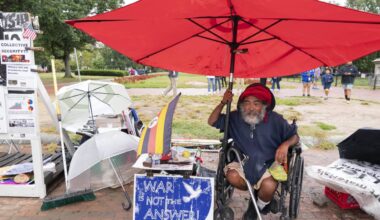 Decades-long peace vigil outside White House is dismantled