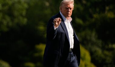 Trump will speak at an upcoming of top military leaders, AP source says