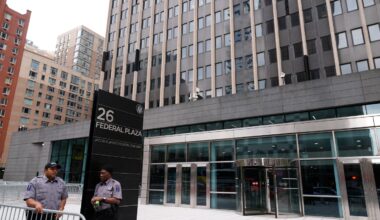 ICE officer who shoved woman to floor in NYC court is disciplined in rare rebuke from feds