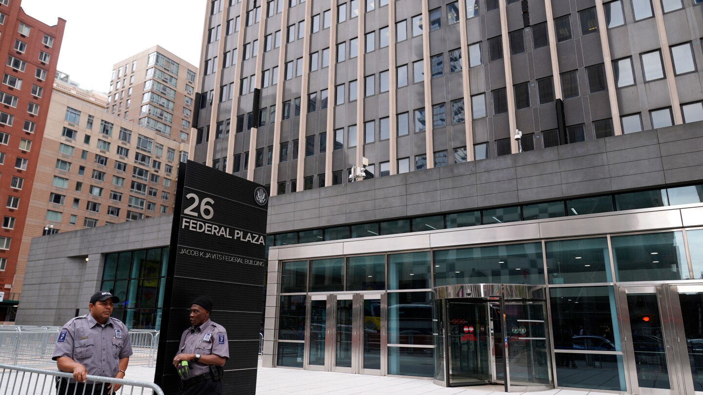 ICE officer who shoved woman to floor in NYC court is disciplined in rare rebuke from feds
