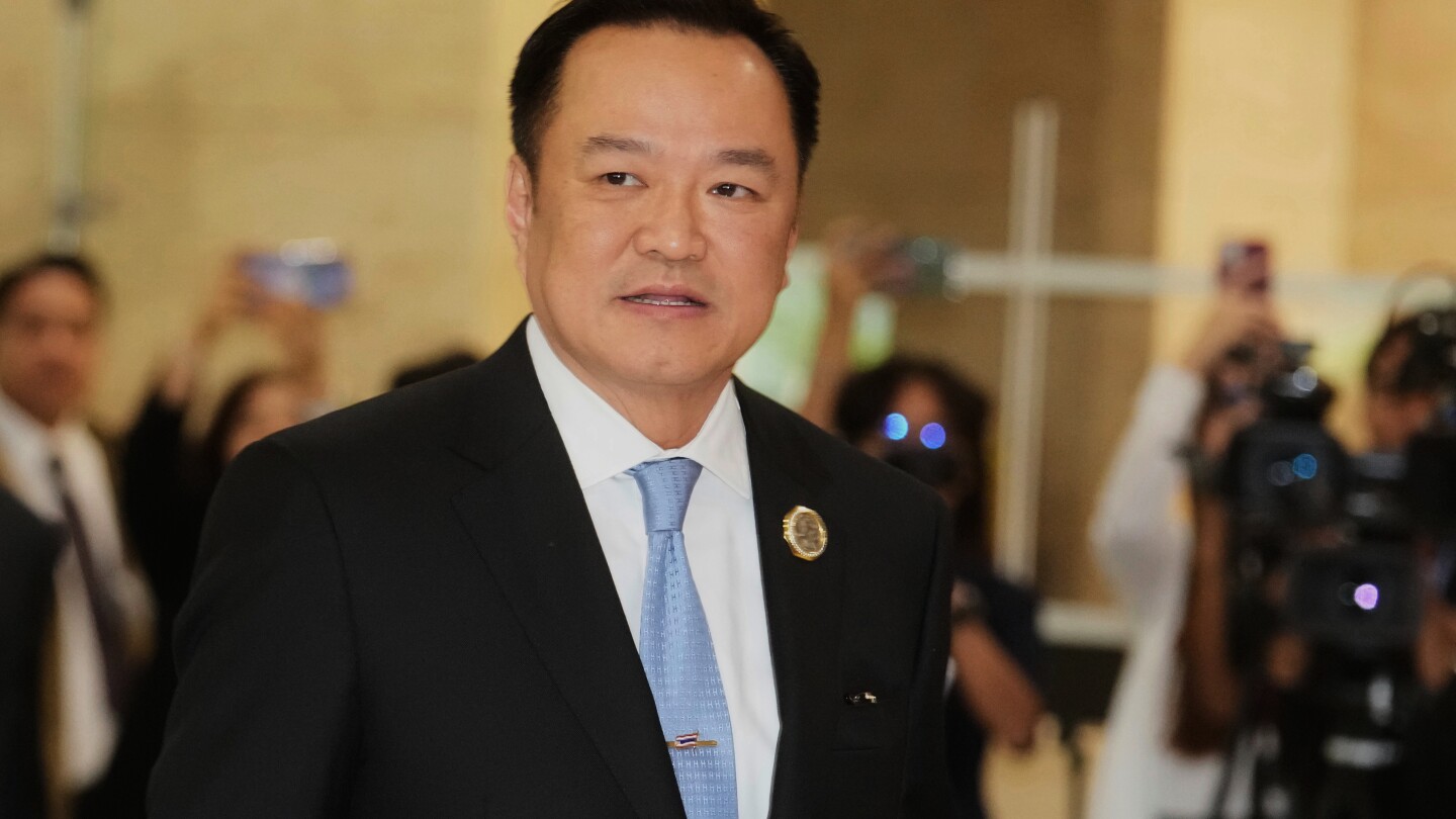 Thailand's Anutin Charnvirakul elected PM in parliamentary vote