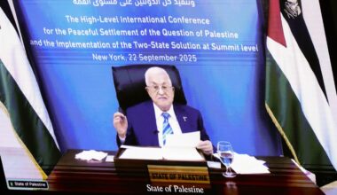 France recognizes Palestinian statehood at UN meeting