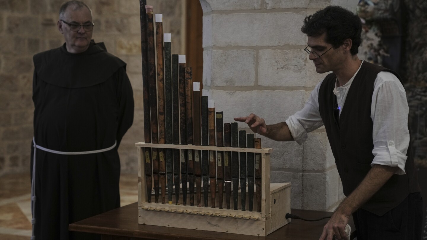 The oldest pipe organ in Christian world sounds once more in Jerusalem