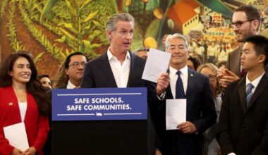 'We're not North Korea.' Newsom signs bills to limit immigration raids at schools and unmask federal agents