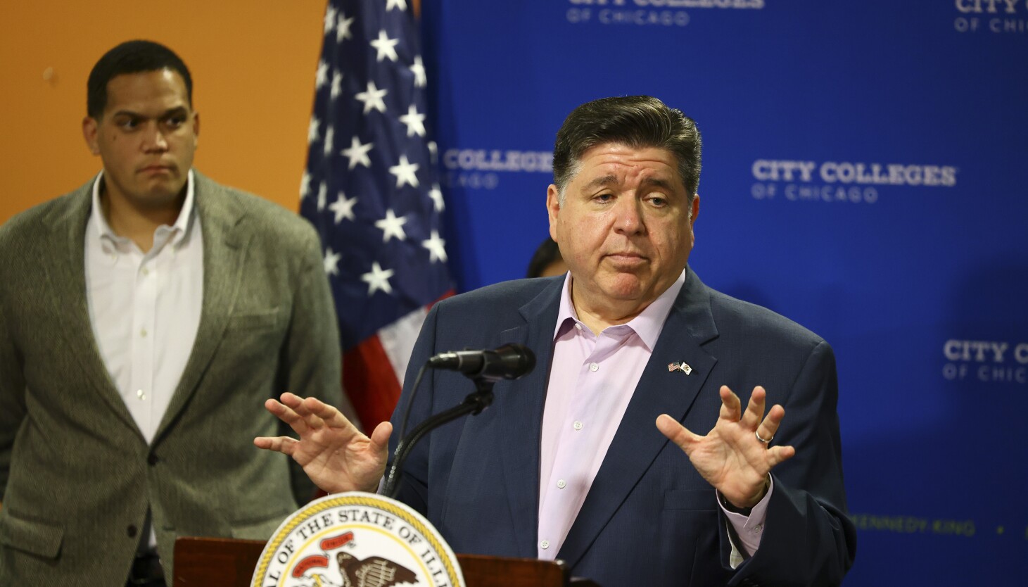 Gov. JB Pritzker, facing more threats following Charlie Kirk’s killing, renews call ‘to tamp down the anger’