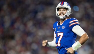 Josh Allen becomes Bills all-time leader in rushing touchdowns