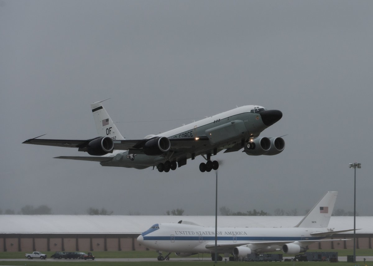 U.S. RC-135S Cobra Ball Reconnaissance Aircraft