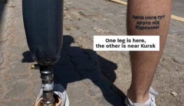 Some dark humor from a Ukrainian soldier who fought in Kursk