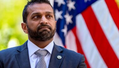 3 fired FBI officials sue Patel, saying he bowed to Trump administration's 'campaign of retribution'