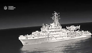 Ukraine's Defence Intelligence hit Russian vessel near Novorossiysk