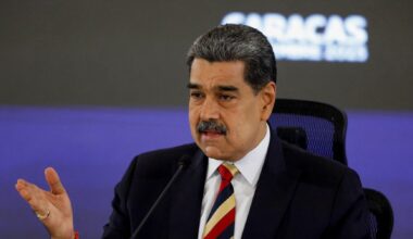 Venezuela's Maduro says his country is peaceful but will not bow to threats