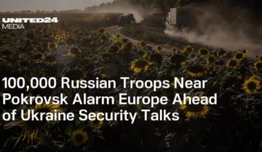100,000 Russian Troops Near Pokrovsk Alarm Europe Ahead of Ukraine Security Talks