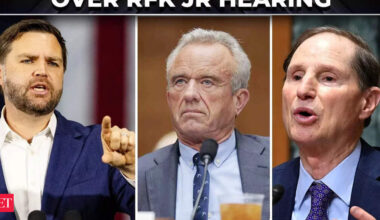 ‘Full of s*': JD Vance defends Rfk Jr. after heated Senate clash, slams fellow senators - The Economic Times Video