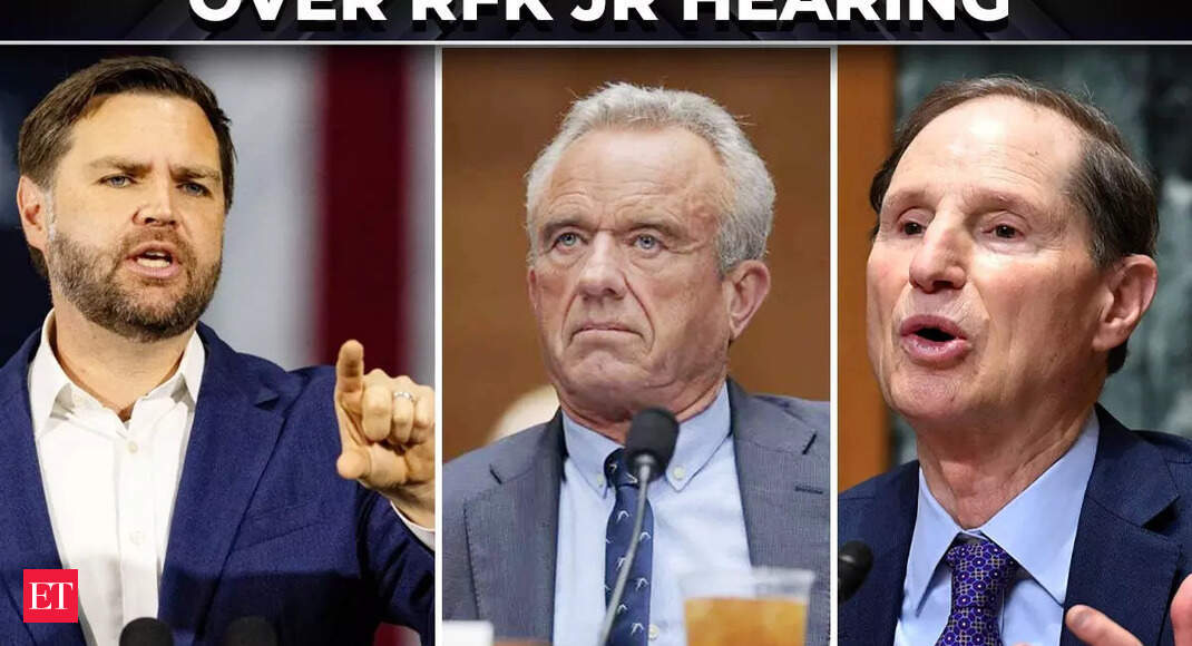‘Full of s*': JD Vance defends Rfk Jr. after heated Senate clash, slams fellow senators - The Economic Times Video