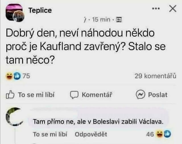 1090 let a já si nemůžu koupit vídeňské párky