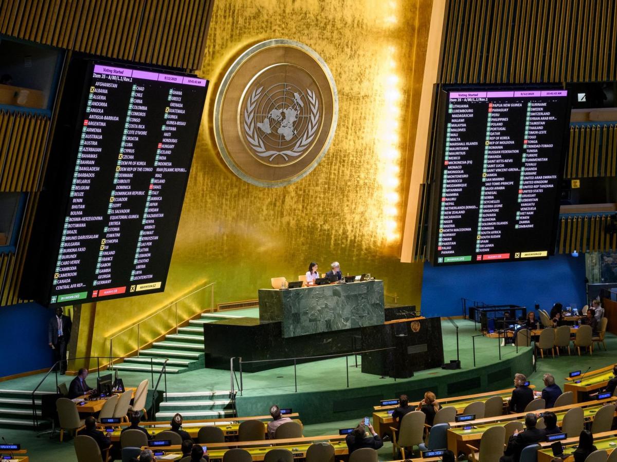 India, Alongside 141 Nations, Backs Sovereign Palestinian State At UN, Days After Israel PM's Dissent | TimelineDaily