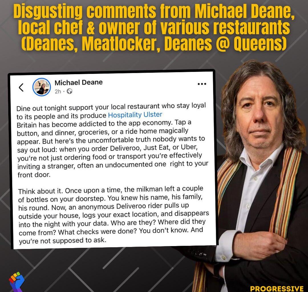Michael Deane making dubious commnets
