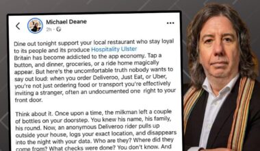 Michael Deane making dubious commnets