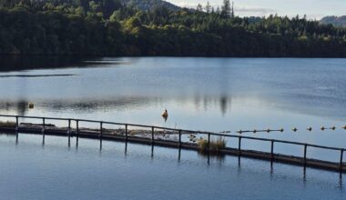 Pitlochry yesterday and today