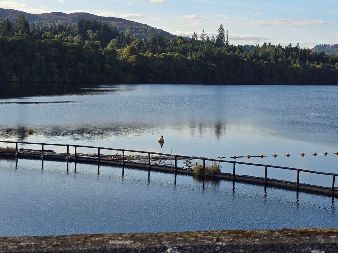 Pitlochry yesterday and today