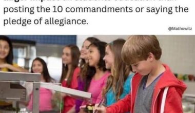 Yeah....can't eat the 10 Commandments when you're hungry now...