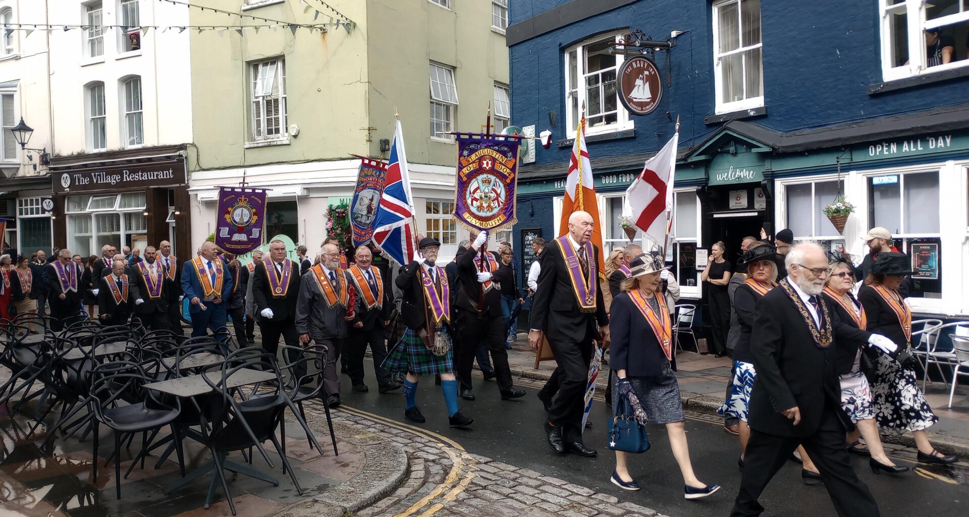 Hi all, stopped in as a tourist today and saw this march in the Barbican(?) area. Does anyone know what it was for? Thanks