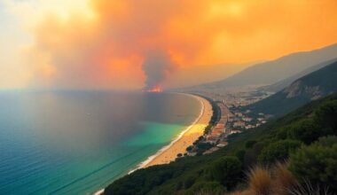 Algarve Wildfire Disrupts Travel Plans: How It’s Impacting Popular Tourist Spots and Local Attractions in Portugal