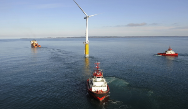 Research aims to reduce tugboat emissions during offshore wind turbines deployment