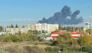 Drones hit one of Russia’s largest petrochemical plants, 1,300 km from Ukraine