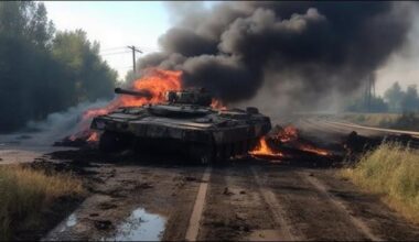 Ukraine's Drones, Artillery Destroy Russia Massed Tanks, Troops At Pokrovsk