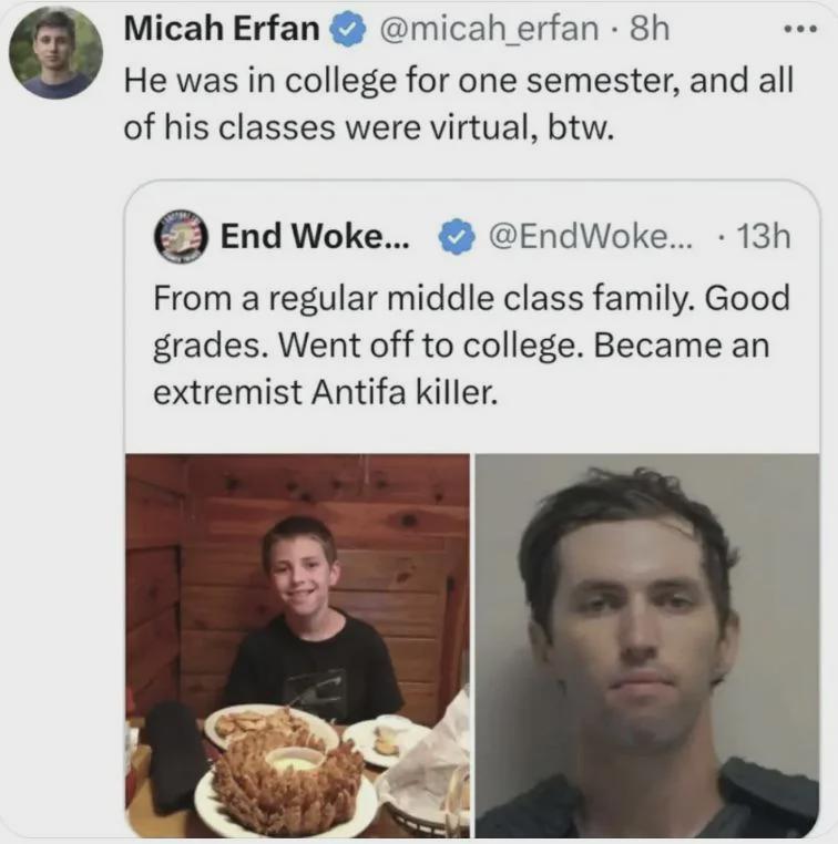 He was radicalized online