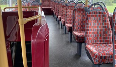 An empty bus. The best thing you can see on your commute